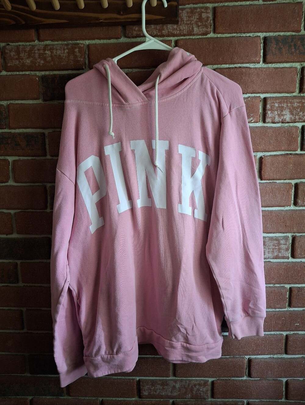 Victoria's Secret PINK Oversized Light Pink Sweatshirt